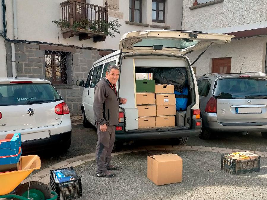 Gregorio Ariz da ejemplo con una gran donación