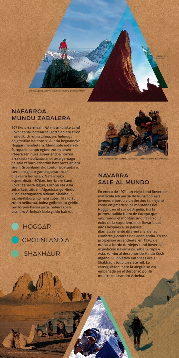 Exposición Mendian gora