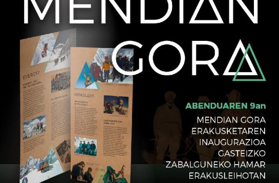 Mendian gora – Exposición
