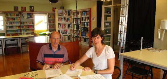 EMMOA compartirá su biblioteca con Elgeta