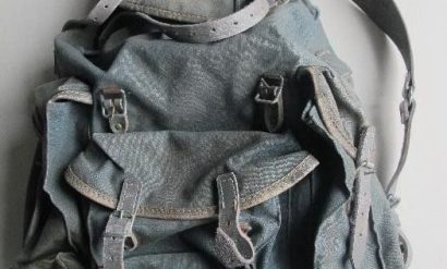 Mochila utilizada por Maritxu Urreta