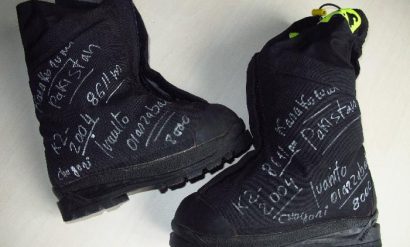 Botas de Juanito Oiarzabal