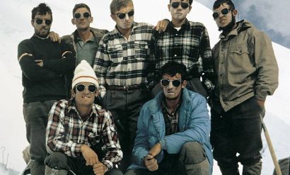 Miembros de la primera expedición vasca a los Andes de 1967.
